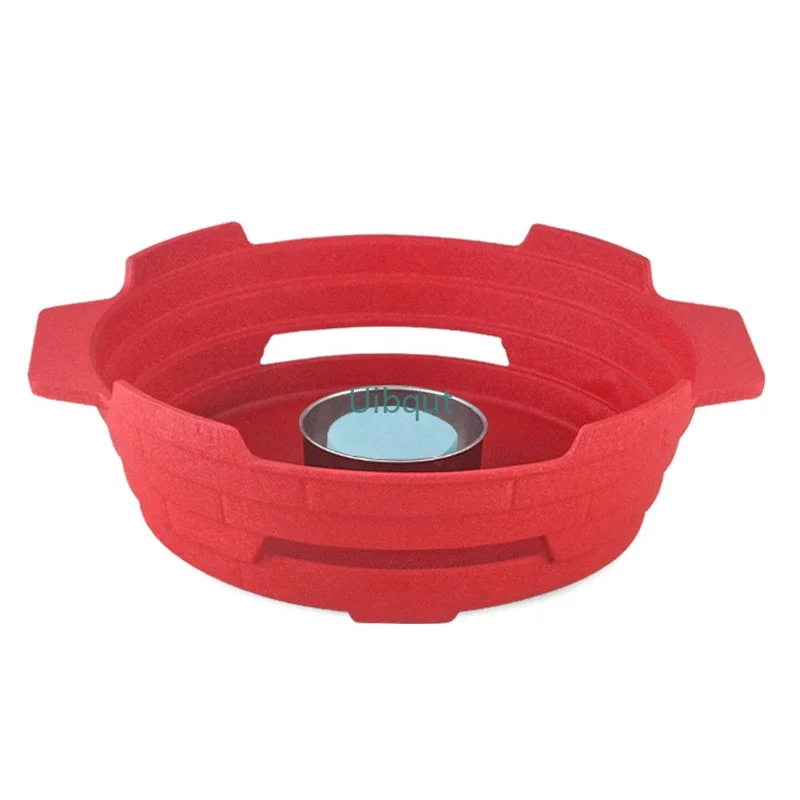 Commercial stainless steel dry pan Aluminum alloy alcohol heating furnace Seafood crayfish basin Non stick dry pot