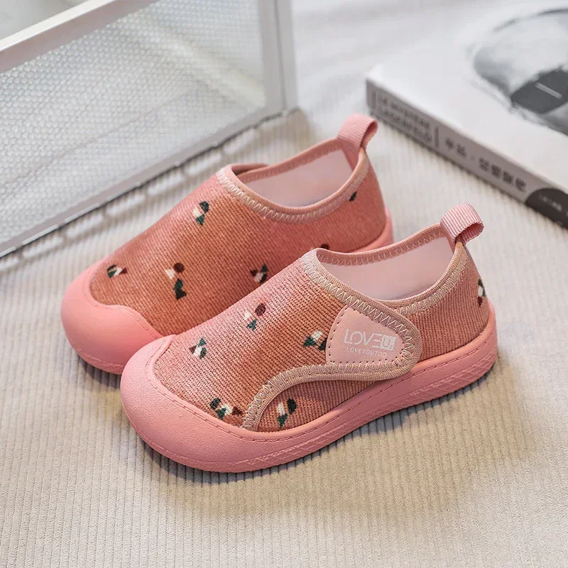 Girl Boys Casual Shoes Summer Infant Toddler Shoes Kids Canvas Shoes Baby Non-slip Soft Sole Child Student Sneakers Size 21-32 3