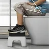 Toilet Squat Stool Waterproof Squatty Potty Toilet Foot Stool Portable Household Bathroom Anti-slip Simple Practical Step Stools 4