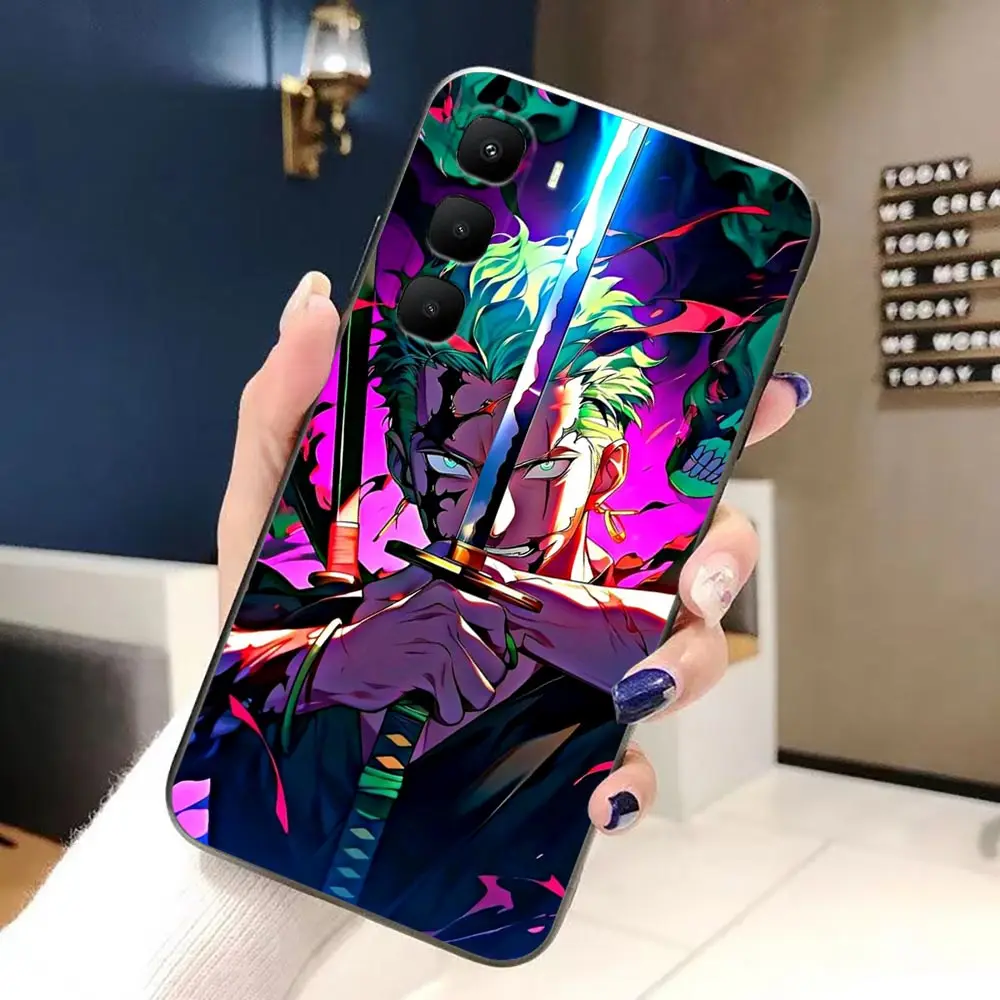 Cartoon One Piece Zoro Phone Case - Vibrant Protective Cover