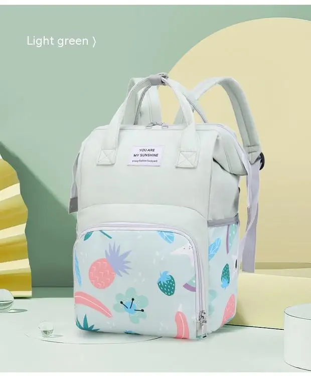 Fashion Fabric Diaper Backpack