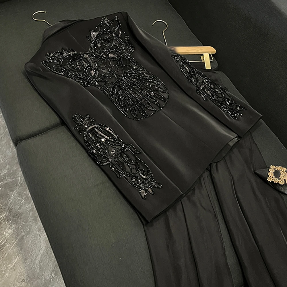 TWOTWINSTYLE ضوء فاخر الصلبة قطعتين مجموعات للنساء...