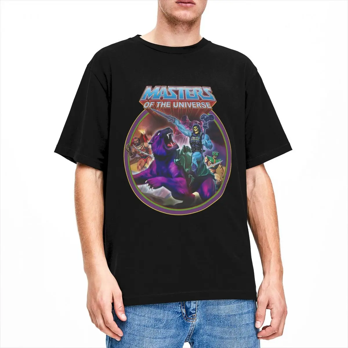 Skeletor Pantor Motu Accessori Camicia Uomo Donna Master Of Universe Cartoon Vintage 100% Cotone Tee Shirt O Neck Nuovo Arrivo