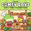 1/8PCS Coloring Book COZY FRIENDS Coloring Book for Adults and Teens Featuring Adorable Creepy Creatures for Festival Gifts 6