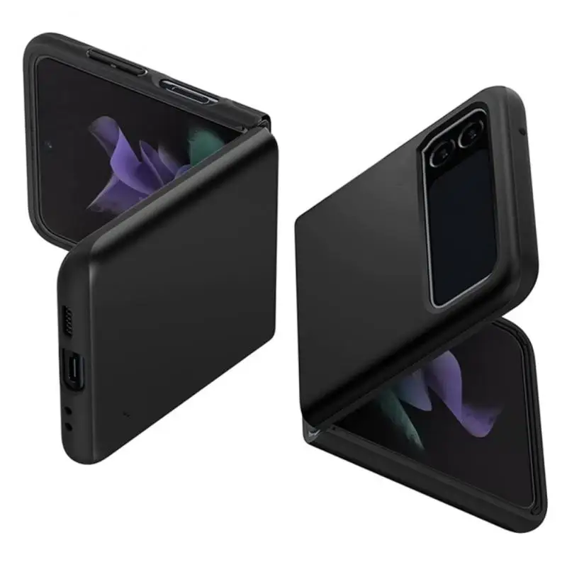 Custodia Protettiva Per Paraurti Posteriore Trasparente Per Galaxy Z Flip 3 5G Custodia Per Galaxy Z Flip 3 Custodia Antiurto In Tinta Unita
