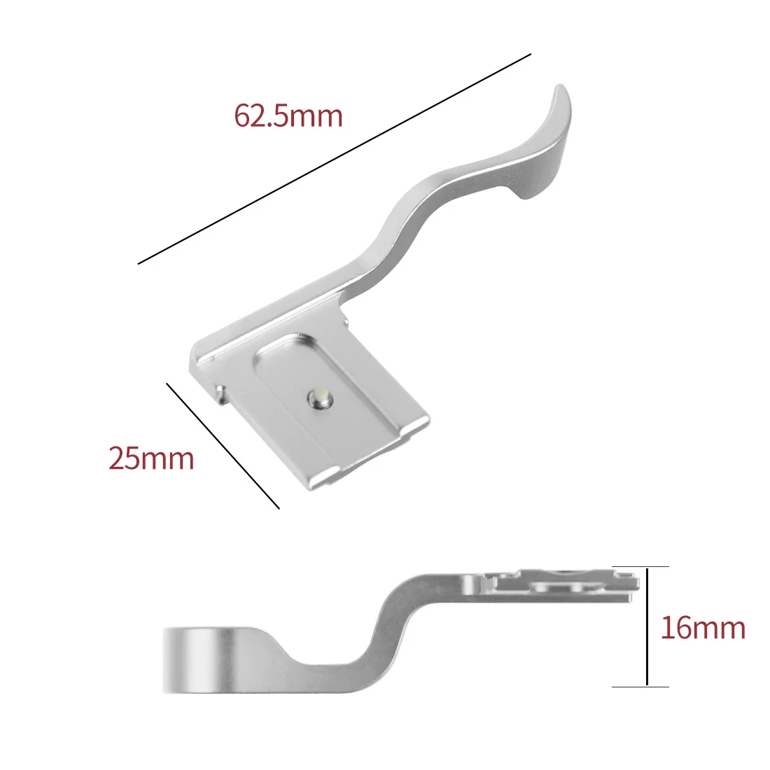 Metal Thumb Grip for FUJIFILM X-M5 Camera Mini Hot Shoe Thumb Up Grip Cover for