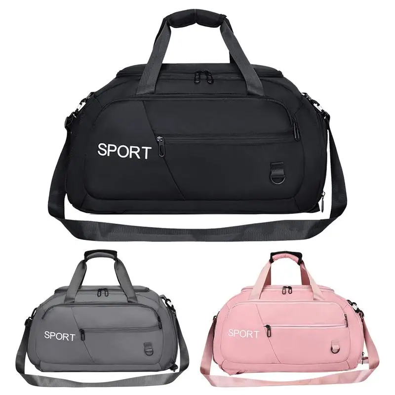 fitness Gym Bag Oxford Cloth Large Capacity Travel Bag Sports Handbags Gym Duffle Bag Waterproof Multiple Pockets Storage Pack 2