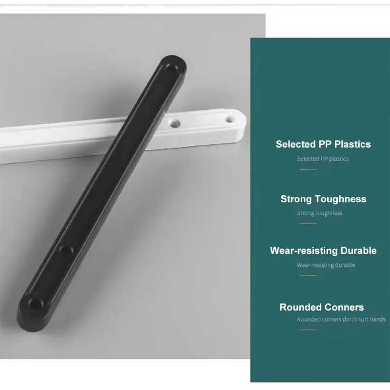 Plastic Slides Keyboard Cabinet Cupboard Drawer Runners Drawer Slide Buffer Furniture Slide 2 Items drawer slides