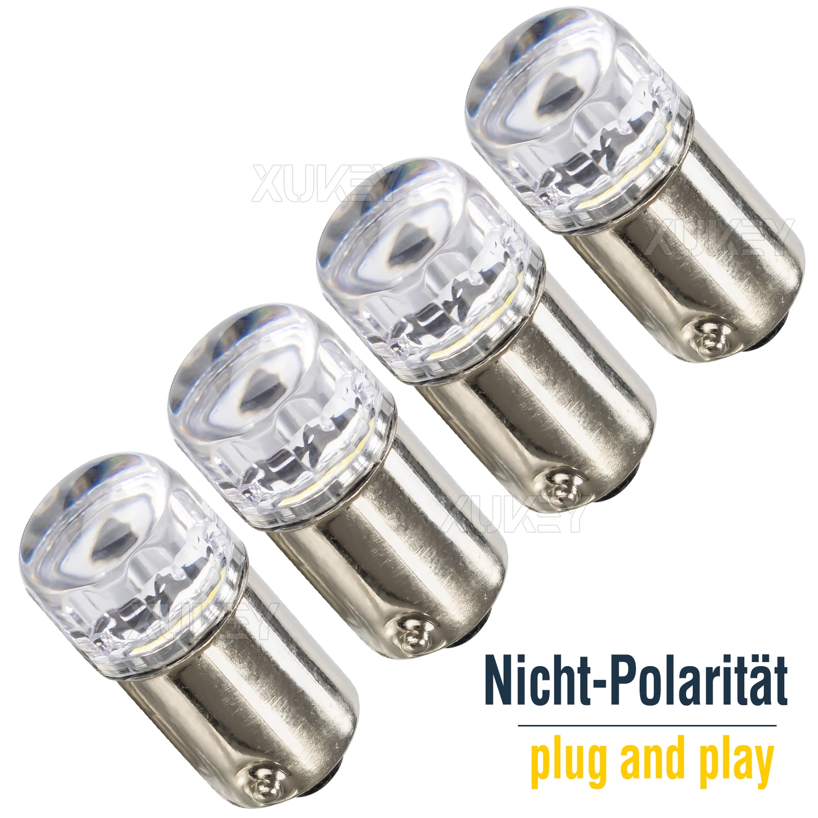 

300LM Super Bright 2835 2-SMD BA9 BA9S 57 1895 64111 LED Car Light Bulb 12V Xenon White for Car Interior Light Side Parking Lamp