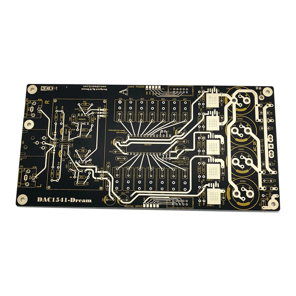 Ouro-chapeado Decodificação Placa Fio de Ouro Versão Pcb Tda1541 - Image 5