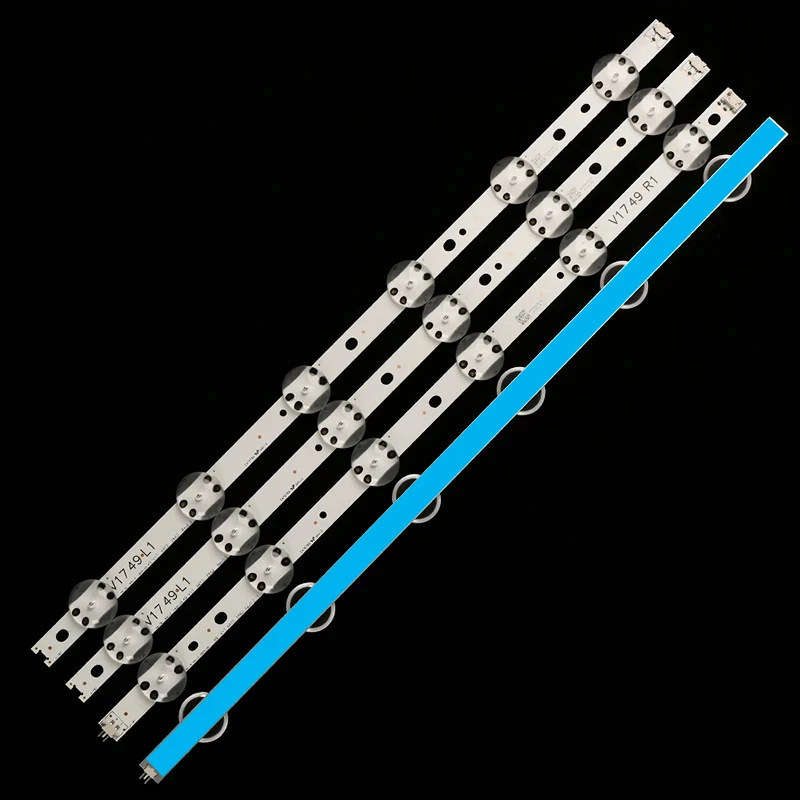 LED strip apply to LLG 49 V17 49UJ670V 49UV340C 49UJ6565 ART3 2862 2863 6916L-2862A 6916L-2863A V1749R1 V1749L1
