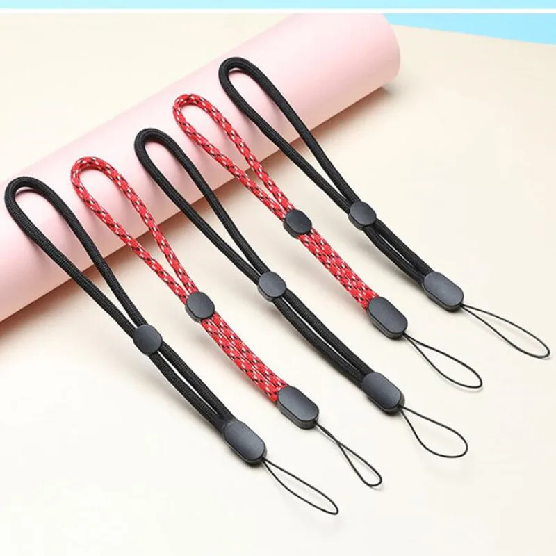 and Wrist Strap Lanyard, Adjustable Nylon Wrist Straps Keychain String for Cell Phone Case Holder, Camera, USB, Badge