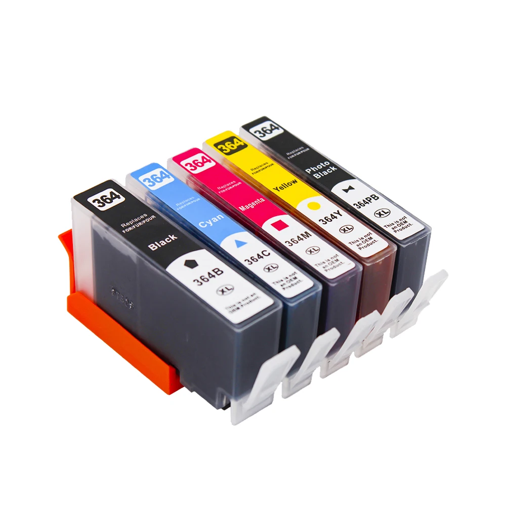 1BK BLOOM compatible 364XL 364 XL BLACK Ink Cartridge for HP
