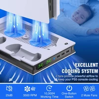 Stand For Sony PS5 Game Console Play Station PS 5 Playstation 5 Cooling Fan Accessories Control Controller Charger Support Base - Image 4