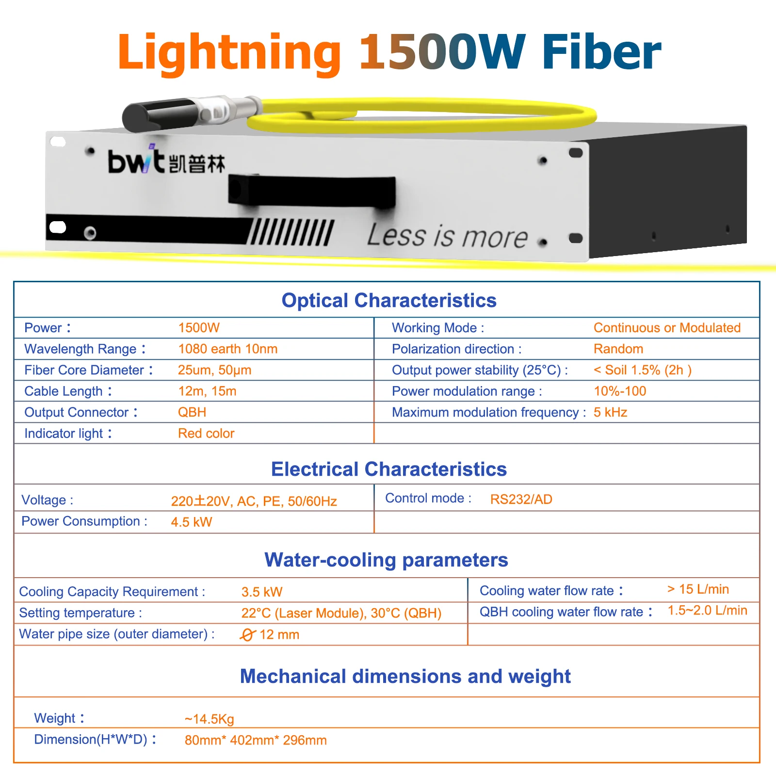 BWT 1500W Handgeführte Laser-Schweiß- und Reinigungsmaschine SUP23T Chaoqiang Metall-Laserschweißgerät und -schneider 100% Direktvertrieb ab Werk – Detail 6