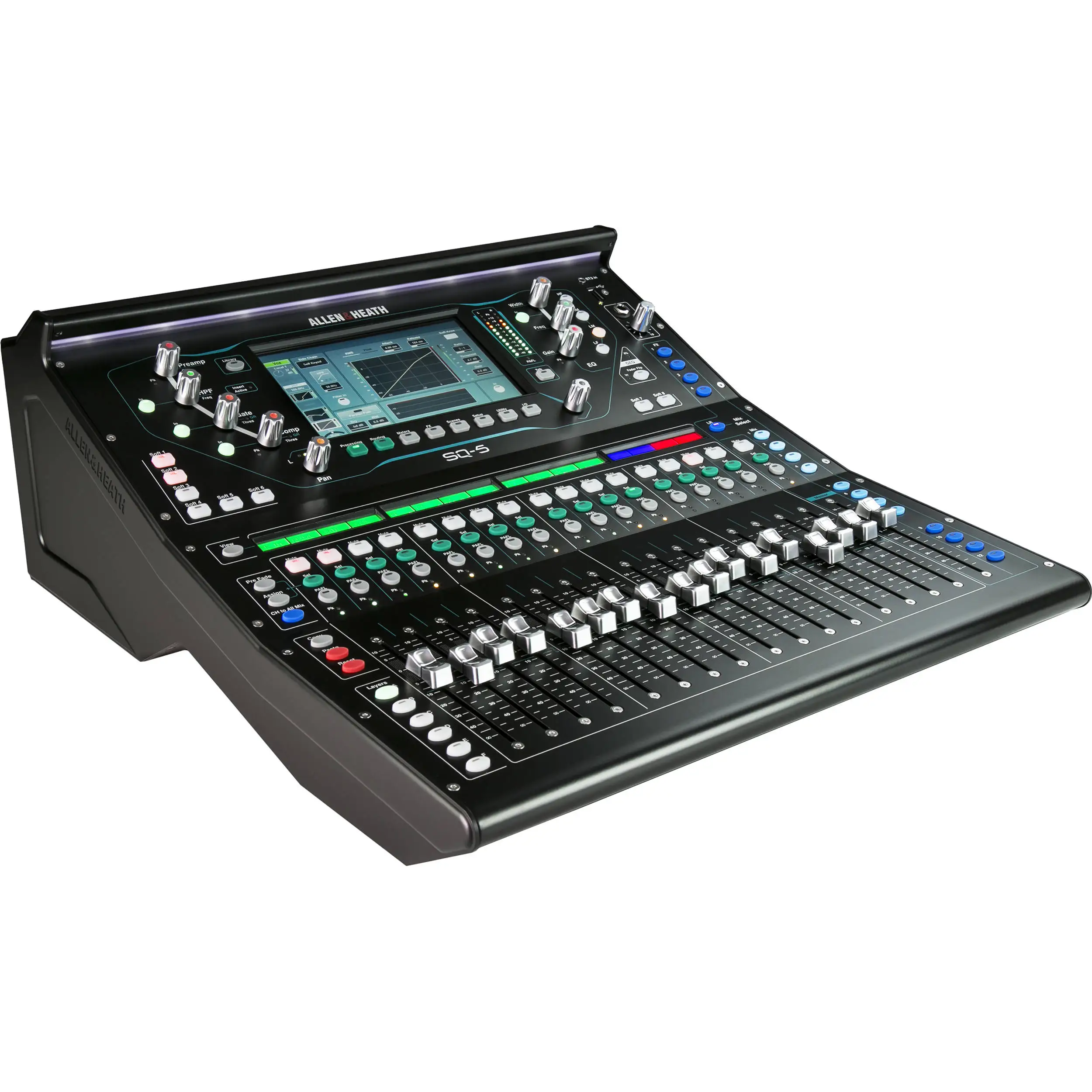 

Allen & Heath SQ-5 48-Channel / 36-Bus Digital Mixer with 16+1 Motorized Faders