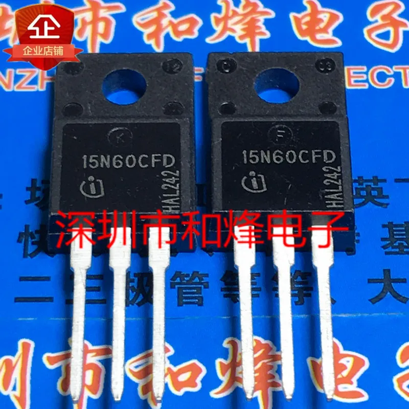 

5PCS-10PCS 15N60CFD SPA15N60CFD TO-220F 600V 15A New And Original On Stock
