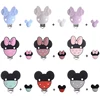 Mouse Shape Silicone Beads For Jewelry Making Baby Pacifier Clips Food Grade DIY Pacifier Chain Necklace Accessorie 1