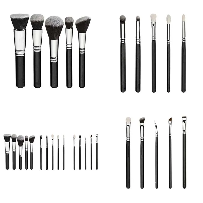 

15pcs Makeup Brush Set Soft With Storage Bag Travel Foundation Powder Girls Reusable Bedroom Beauty Wooden Handle Professional