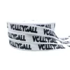 10Yard volleyball Print Sports  Fold Over Elastic 15MM FOE Elastic Ribbon For DIY Headwear Gift Webbing Accessories 3
