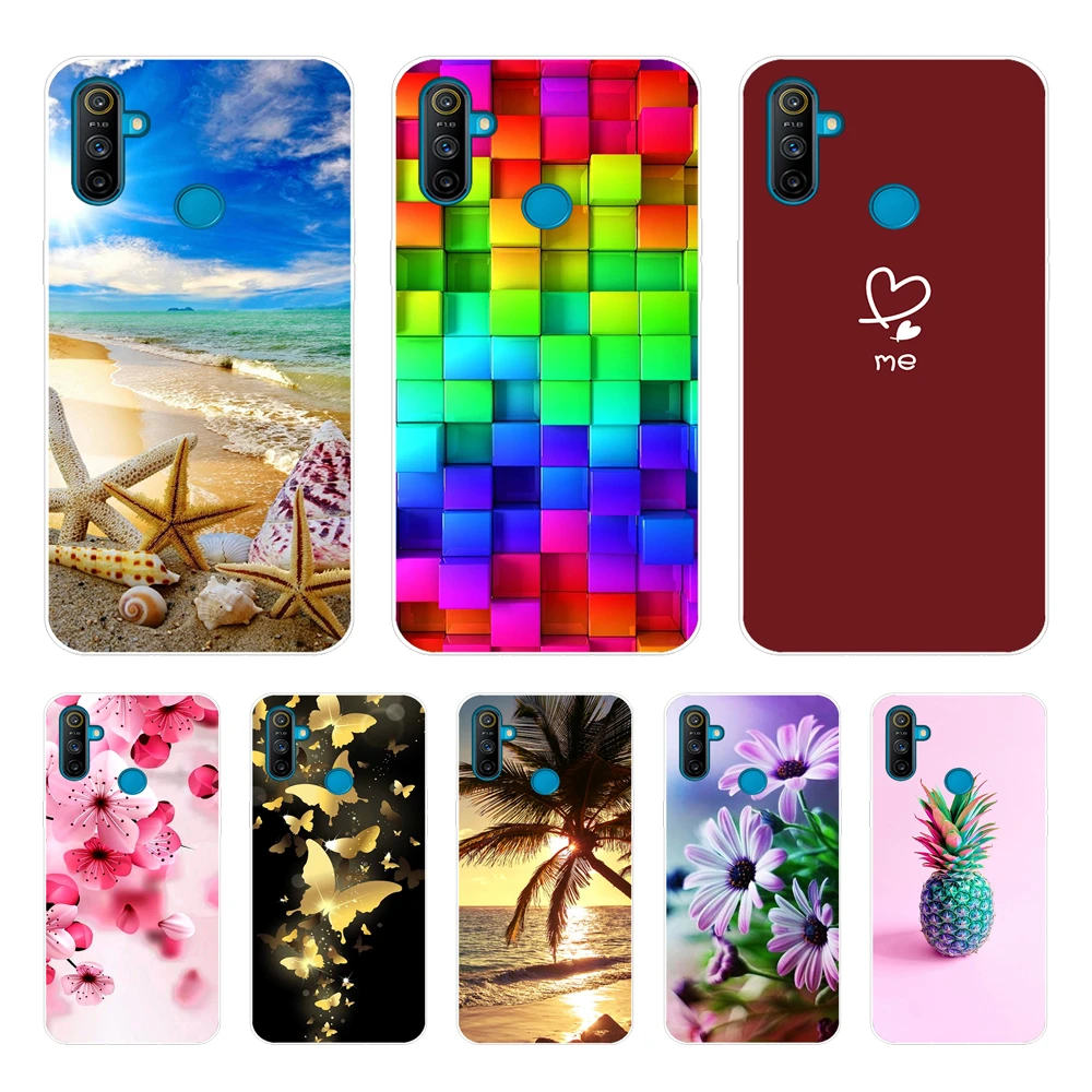 Realme C3 Mobile Phone Case Case Realme C3 Silicone Realme C3 Back