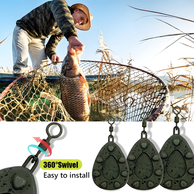 Fishing sinker weights, 56g/71g/85g/99g/113g in various specifications, suitable for freshwater and seawater, with corrosion res 4