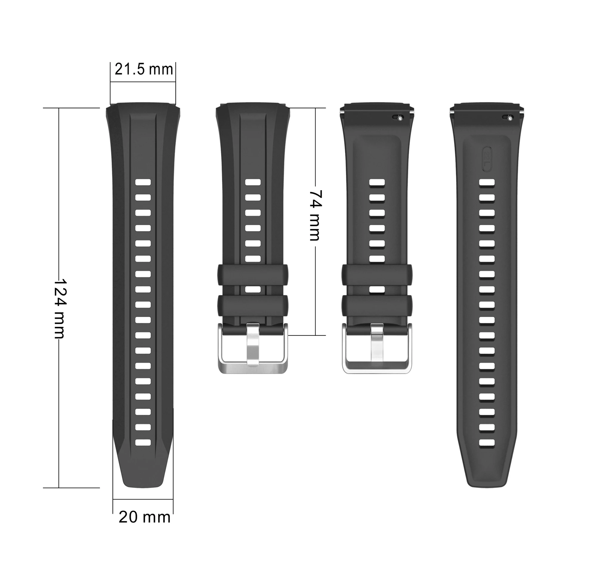 Silicone Strap and Case Set