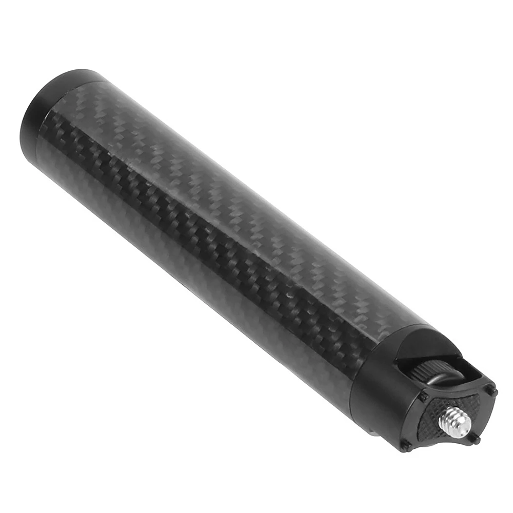 Carbon Fiber Handle Gimbal Grip Cold Shoe Mount Adapter for Zhiyun WEEBILL S LAB Stabilizer for Monitor Microphone camera gimbal stabilizer