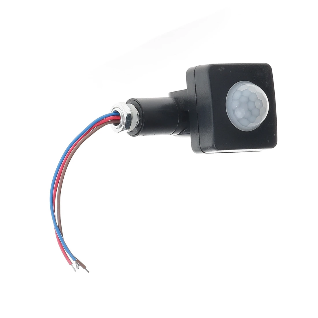 

AC85-265V IP65 Motion Sensor Adjustable PIR Switch Ultrathin LED Light PIR Outdoor Motion Sensor Detector,10Mm Black