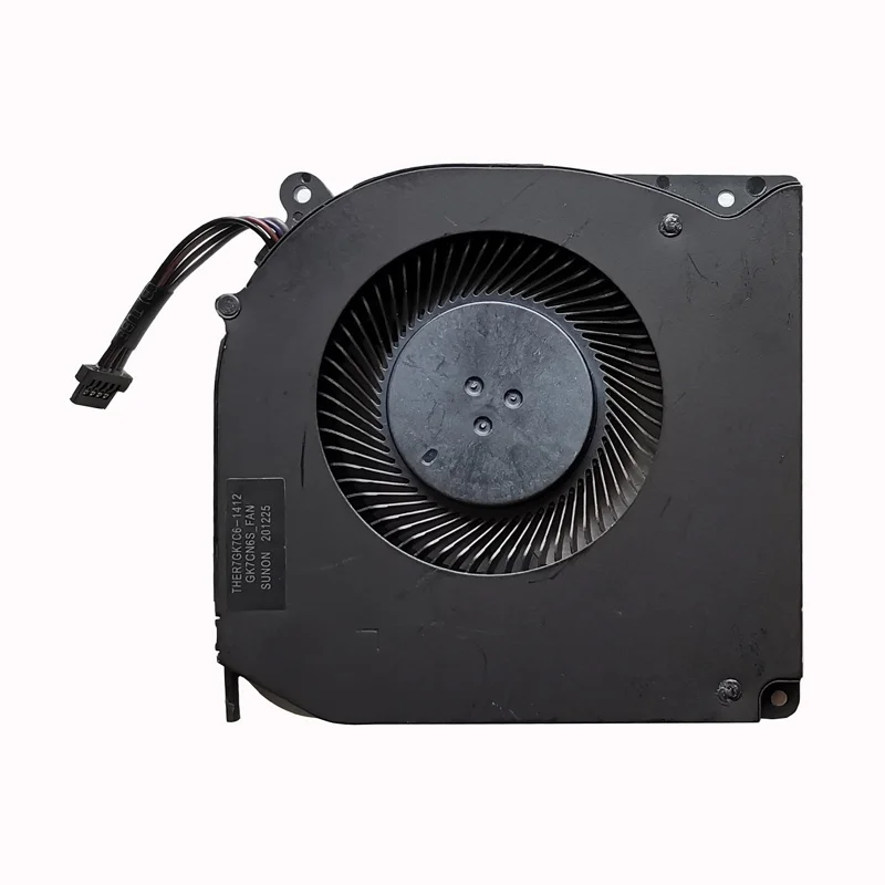 Laptop Cpu Gpu Fan para Tongfang Gk7cn6s Gk7cn5s Gk7cp7s Ther7gk7c61412 4pin Novo - Imagem 4