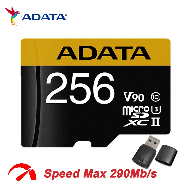 ADATA-tarjeta-Micro-SD-de-64GB-128GB-Flash-256GB-U3-8K-V90-tarjetas-TF ...
