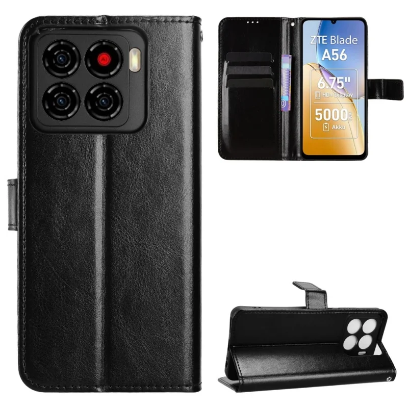Luxury Flip Wallet PU Leather Phone Case - Premium Edition