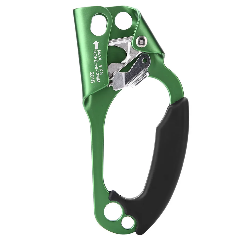 Ascender Piede Da Arrampicata In Acciaio Inox Con Scanalatura Antifango – Attrezzatura Outdoor Per Corda