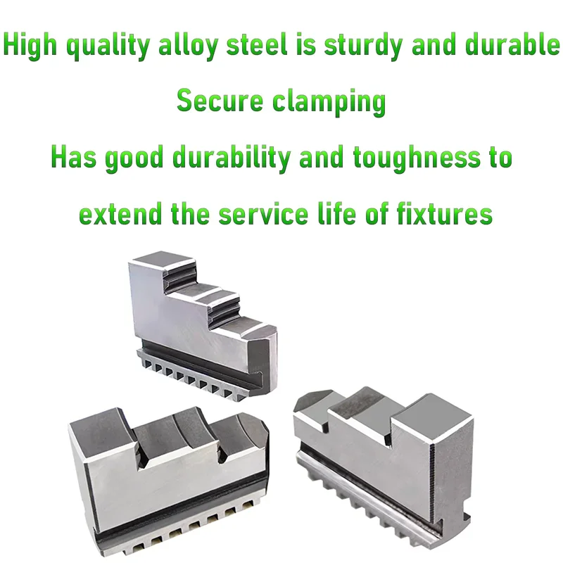 Chuck Three Jaws K11-80 K11-100 K11-125 K11-130 K11-160 K11-200 Universal Three-jaw Chuck Card Foot 3Pcs/Set Mechanical Lathe collet chuck