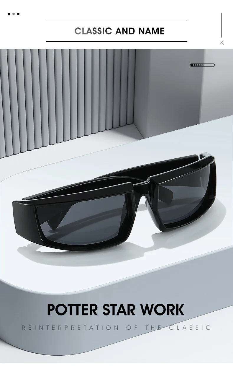 Radfahren Sport Steampunk Sonnenbrille 2023 Frauen Punk Goggle Marke Designer Sonnenbrille Männer Sier Spiegel Shades Reiten_voghion.com