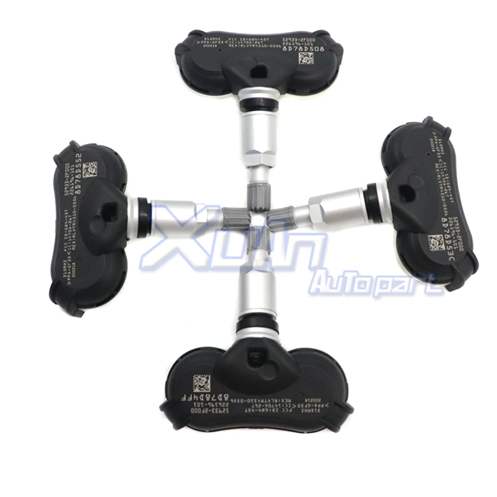 ڵ  TPMS Ÿ̾ з  ͸ ý 52933-2F000,  ҳŸ  Ÿ 2008-2013 315Mhz 529332F000