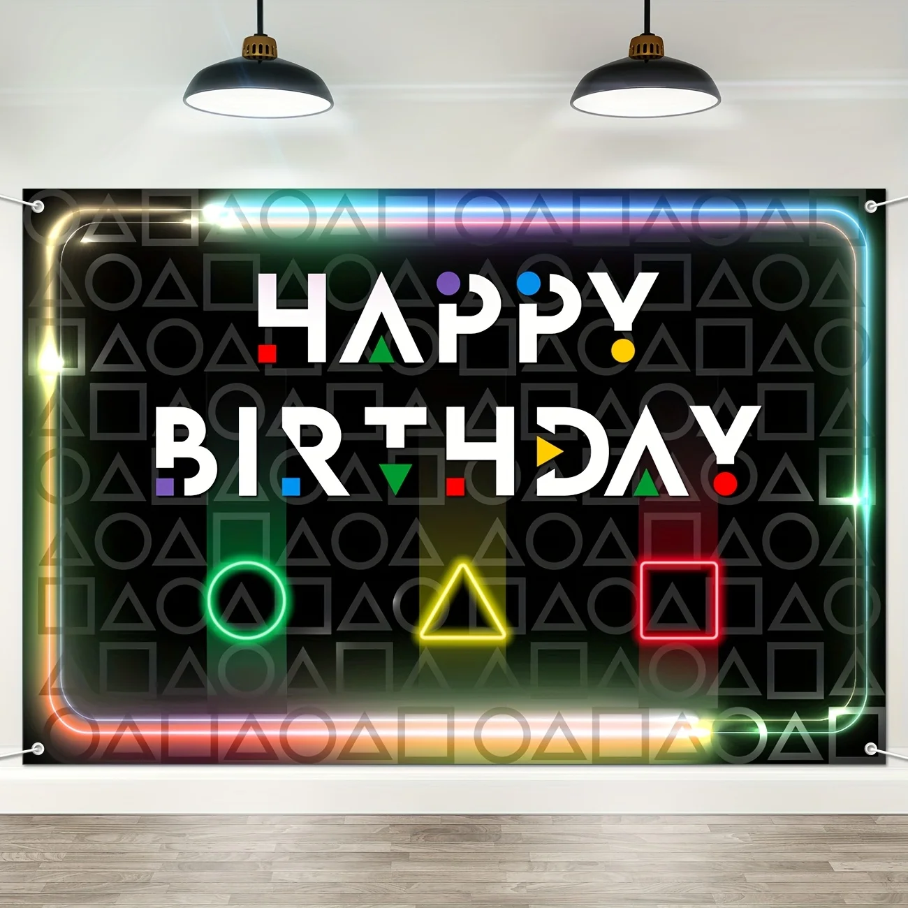 Koreanisches traditionelles Spiel, Party-Banner, alles Gute zum Geburtstag, Dekoration, Gonggi-Spiel-Banner, Film-Thema, Geburtstagsparty-Dekorationen, niedlich