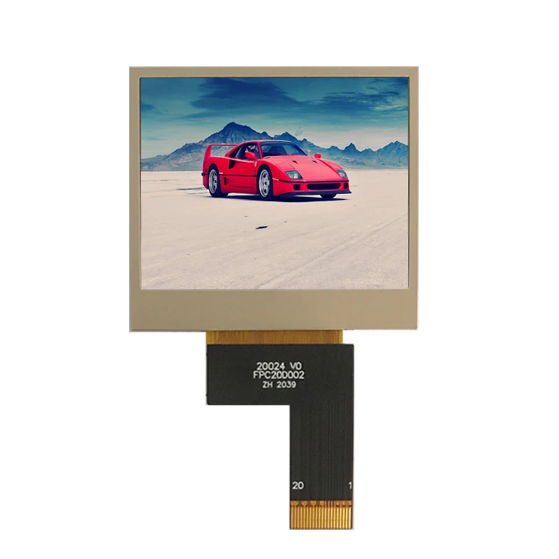 

2.0 inch 480(RGB)*360, ST7701S , 2-lane MIPI interface TFT LCD