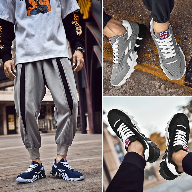 2025 nouvelles chaussures de course pour hommes et femmes baskets décontractées respirantes anti-dérapant vibration chaussures de marche confortables 36-48 3