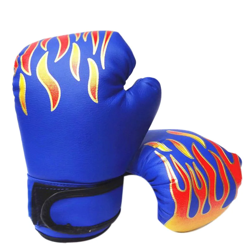 

Children's Sanda Fight Fighting Boxing Match Flame Gloves Children's Sandbags Fitness Gloves Kick Boxing Flame Boxing Set PU+ Co