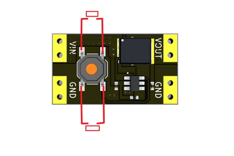 XL-10AL XL-10AH Single Bond Button Bistabiles Micro One Key Switch Modul 3,5–5,4 V 4,5–26 V 300 nA 1,3 uA Last 10 A geringer Stromverbrauch – Detail 2