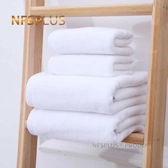 Off-White Custom 6 Piece Cotton Bath Towel Set Quick Drying Microfiber Towels  Bathroom Set Luxury Large and Thick Bath Towels - AliExpress