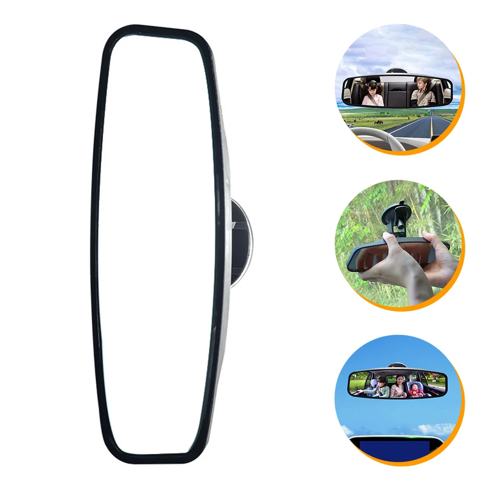 

Car Interior Rearview Mirror Suction Cup Rearview Mirror Inner Auxiliary Mirror