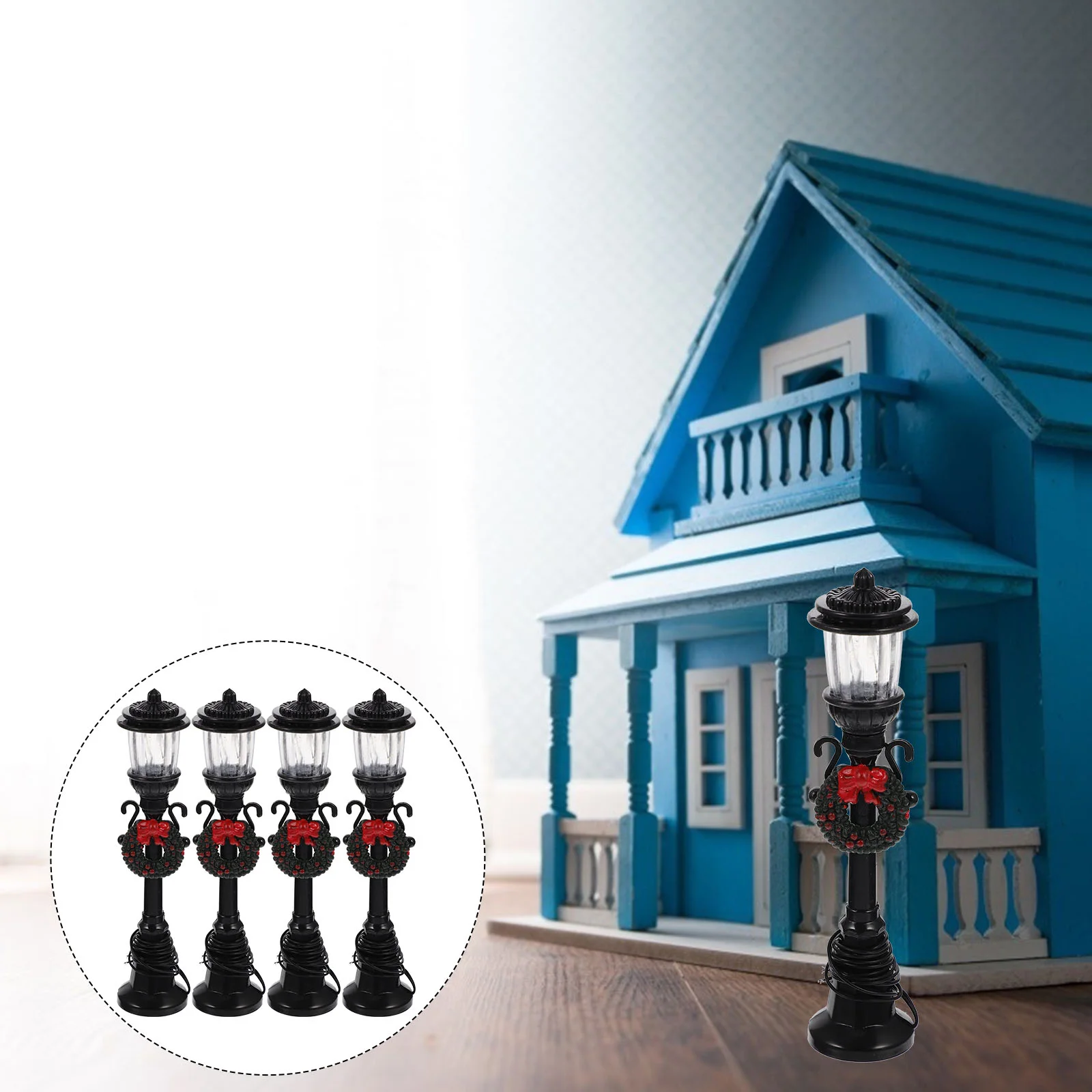 

House Mini Street Light Decor Street Light Models Dollhouse Accessories Street Lamp Mini Street Lamp Model Christmas