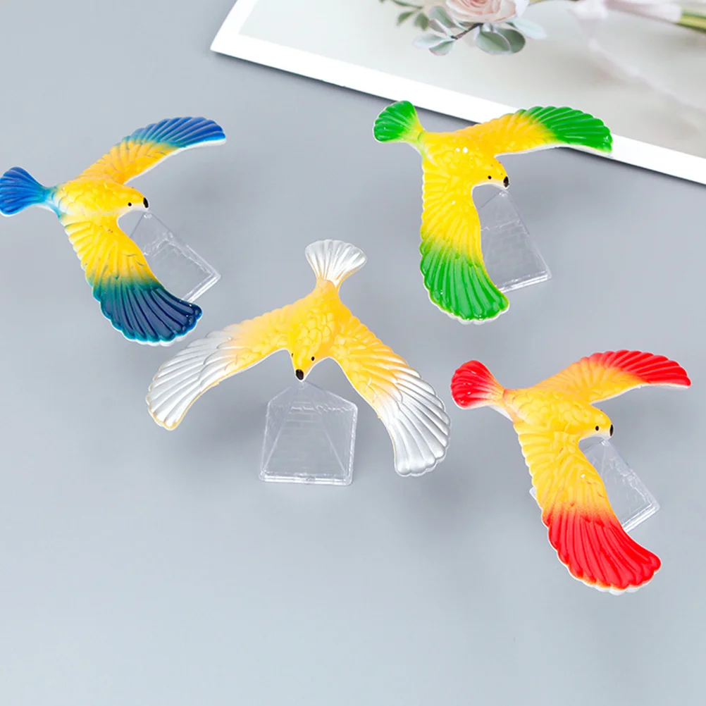 

6 Pcs Small Bird Toys Balancing Toy Kids Balancing Eagle Toy Toddler Birds Toys Science Balance Birds Eagle Party Favors