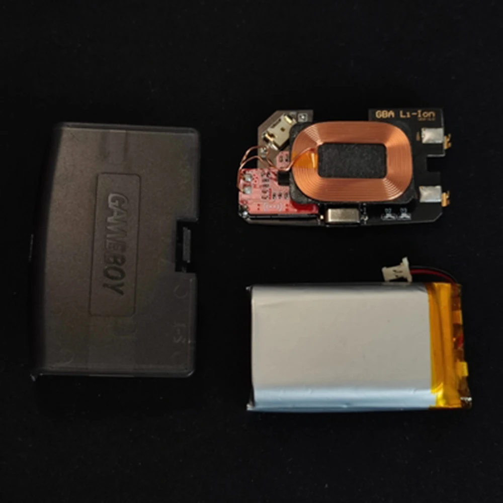 módulo de bateria recarregável para game boy advance bateria de lítio universal mod para gba destaque