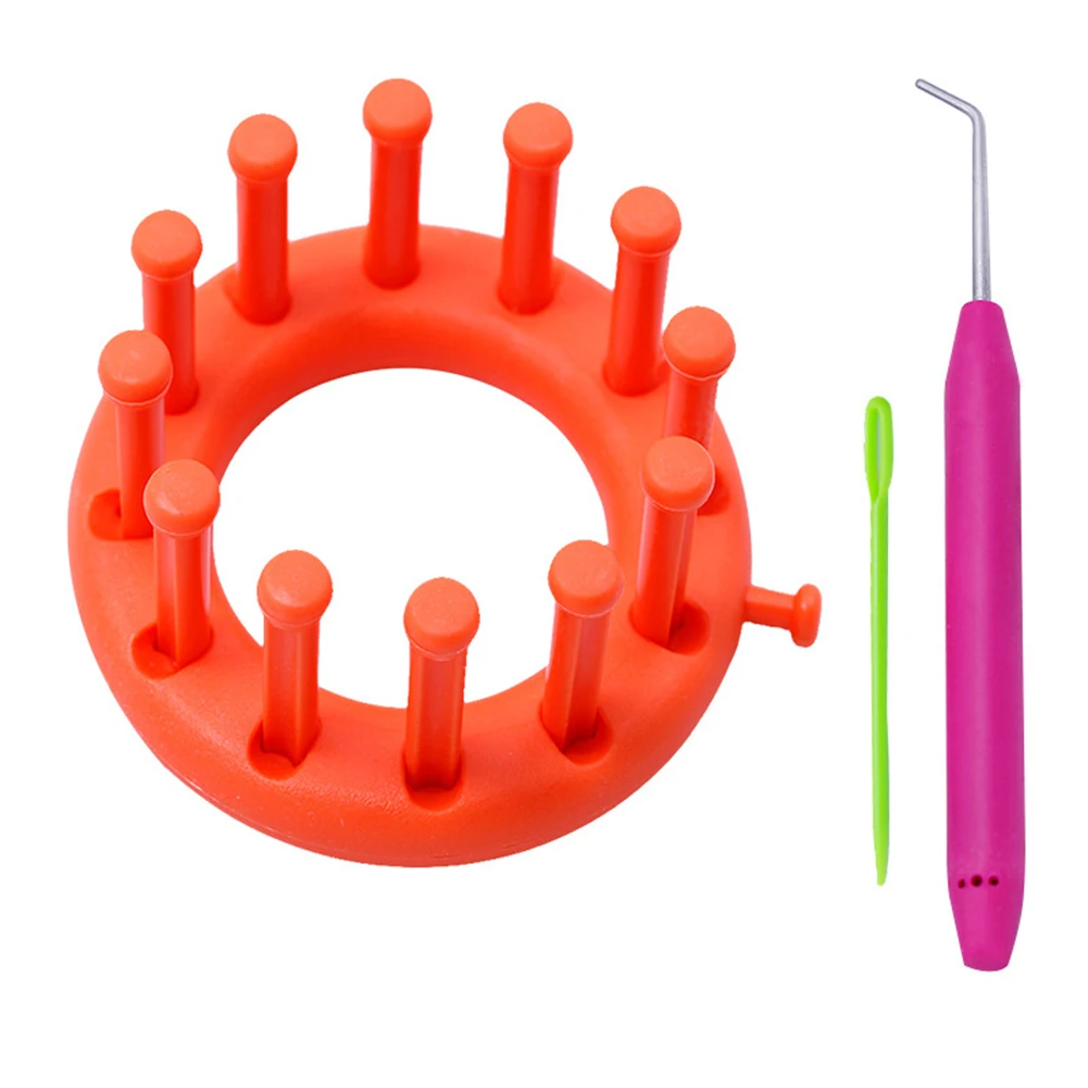 SmallRoundLoomForBeginnersLoomKnittingFlowerMakerKnitting