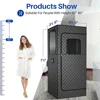 Portable Home Sauna Tent with 2.6L Steamer Remote Control & 9 Adjustable Steam Levels 1000W Steamer Effortless Relaxation 5