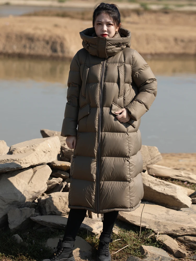 Рисунок 2 - Женский длинный пуховик на зиму 2023