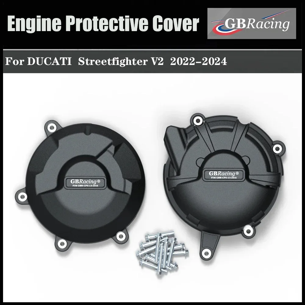 

For DUCATI Streetfighter V2 2022 2023 2024 Engine Cover Protection